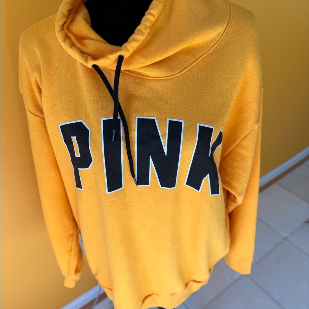 PINK Victoria's Secret Yellow Hoodie